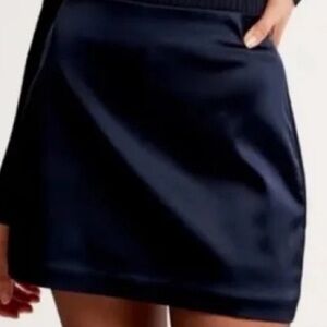 Abercrombie, satin sculpt, mini skort